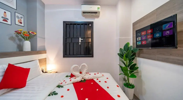 Двухместный номер Deluxe с видом на город Saigon Nam Long Hotel