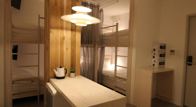 Кровать в общем номере (женский номер) Hostel Haru