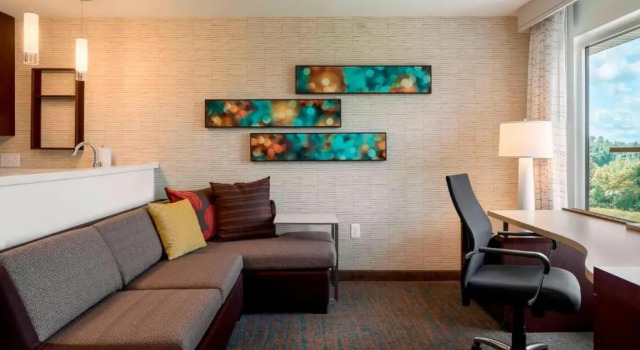 Двухместная студия Residence Inn by Marriott Wheeling/St. Clairsville