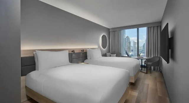 Четырёхместный номер Superior с видом на город AC Hotel by Marriott Melbourne Southbank