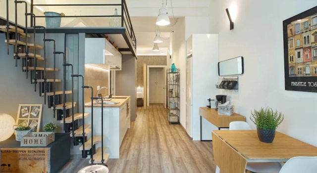 Апартаменты c 1 комнатой Urban District Apartments - Barcelona Smart Vintage Lofts and Apartments