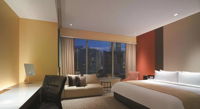 Двухместный номер Deluxe с видом на сад Traders Hotel, Kuala Lumpur