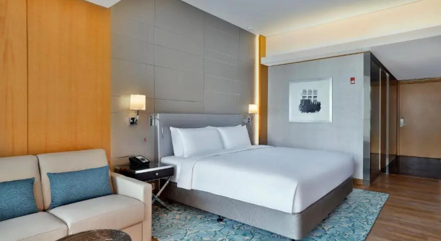 Двухместный номер гостевой с балконом Hilton Dubai Palm Jumeirah