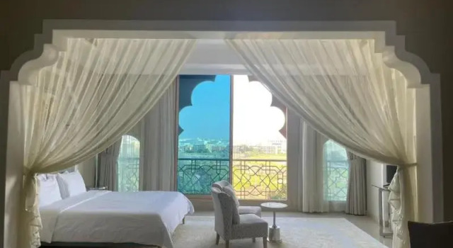 Двухместный люкс Deluxe Апарт-отель Al Hamra Palace At Golf&Sea