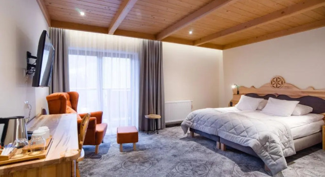 Двухместный номер Standard с балконом Pokoje Krupówki 13 - Hotel Sabała