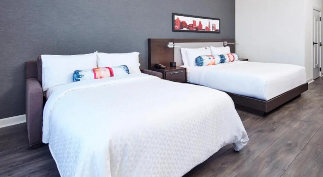 Двухместный номер Standard Aloft by Marriott San Jose Cupertino