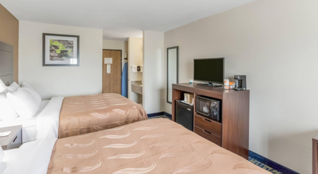 Standard- firedobbelt værelse Quality Inn Rochelle