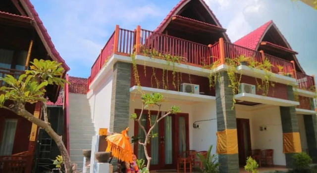 Ayu Laba Beach Villa and Resto, Rezervovat Vila Chaty v Bali, Chalupa