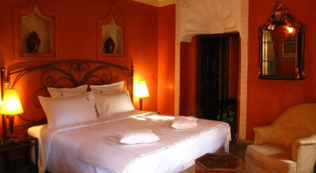 Четырёхместный номер Superior Riad Le Perroquet Bleu Suites & Spa