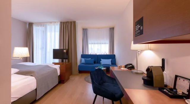 Двухместный номер Deluxe с балконом Spa Resort Styria- ADULTS ONLY