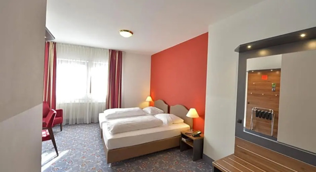 Одноместный номер Standard с красивым видом из окна Prinzhotel Rothenburg