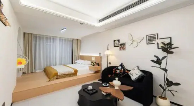 Люкс Floating Island · New Chinese Aesthetic Design · Resort Stay (Guanyin Fajie Branch)