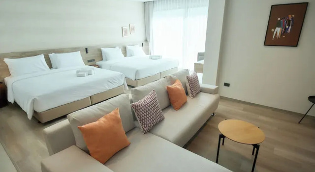 Четырёхместный семейный номер Standard Unya Hotel Ubon - โรงเเรมอัญญาอุบล