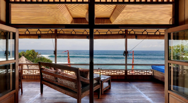 Camera doppia Standard con balcone e con vista mare Jasri Bay Hideaway
