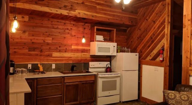 Семейный номер Standard c 1 комнатой с балконом и с видом на парк Emerald Forest Cabins