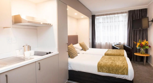 Двухместная студия Quest on Johnston Serviced Apartments