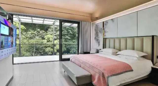 Двухместный люкс с 3 комнатами с балконом Anji Meilin  Resort