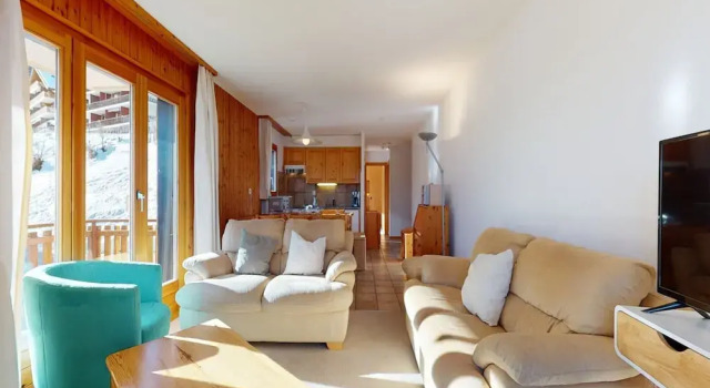 Stunning Apartment With Valley and Mountains, Prenota Appartamento Veysonnaz 