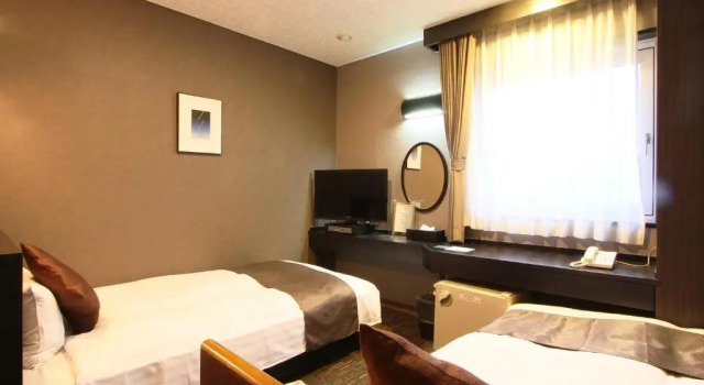 Двухместный номер Economy Hotel AreaOne Chitose