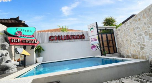 3BR Canggu Batu Belig Tropicana Villa - Walk to Beach, Rezervovat Vila Chaty v Bali, Chalupa