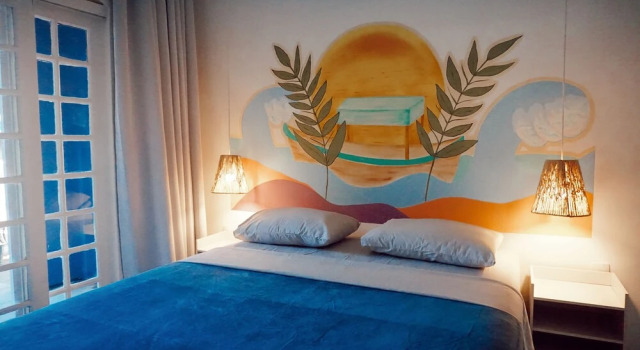 Семейный люкс Цокольный этаж Sea Wolf Hostel - Lagoa da Conceição