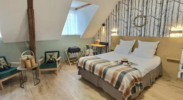 Номер Standard Logis Hôtel du Cygne