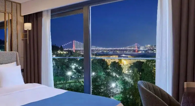 Двухместный номер Standard с красивым видом из окна Çırağan Hotel Bosphorus