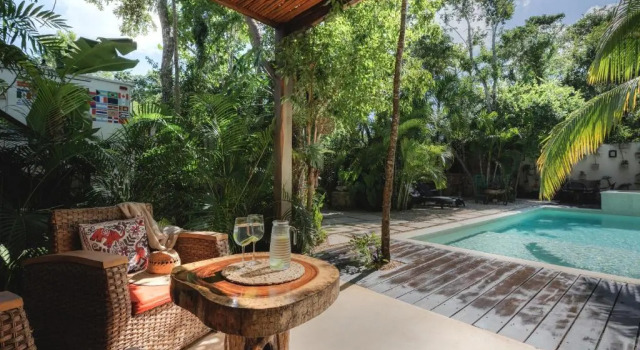 Люкс с балконом Trece Lunas Tulum - Enchanted Resort