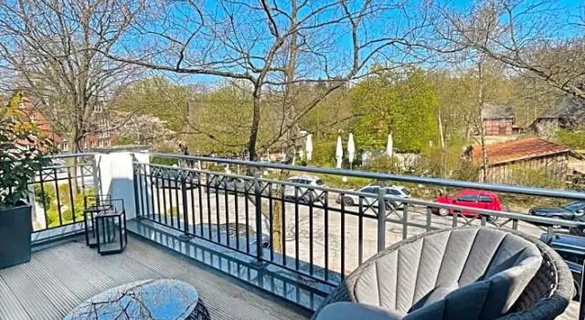 Номер Deluxe с балконом Hotel du Nord, Hamburg-Volksdorf