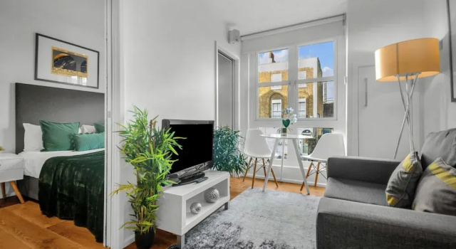 Classic One Bedroom Apartment in Camden, Забронировать Апартаменты/квартира Апартаменты Лондона, рядом с Концертный зал O2 Forum Kentish Town, Апартаменты/квартира