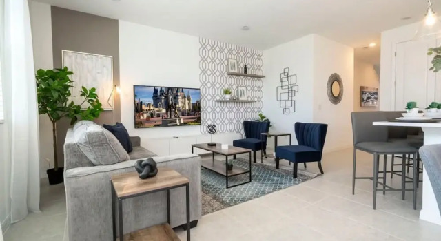 Апартаменты Cozy 3Bd Close to Disney Enclave 1021