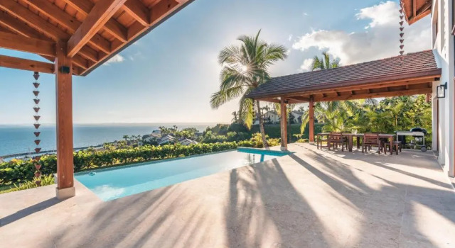 Amazing Villa With Ocean View at Puerto Bahia E6, Rezerwuj Willa Samana Republika Dominikany