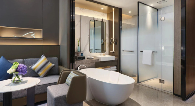 Двухместный номер Standard Crowne Plaza Wuhan Development Zone by IHG