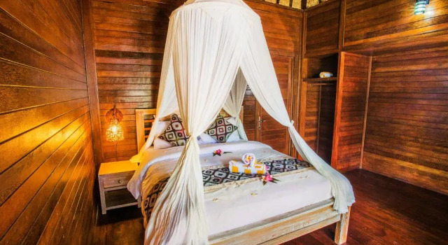 Maha Guru Huts, Забронировать Отель Отели провинции Бали с завтраком, Завтраки