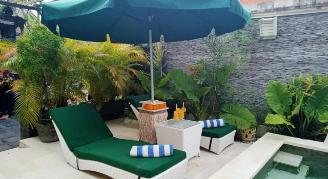 Villa Filo's Paradise Pool n Spa. Seminyak, Rezervovat Vila Chaty v Bali, Chalupa