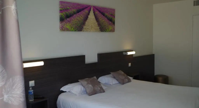Двухместный номер Standard Hôtel Restaurant Bel Air Crevin - Axe Rennes Nantes
