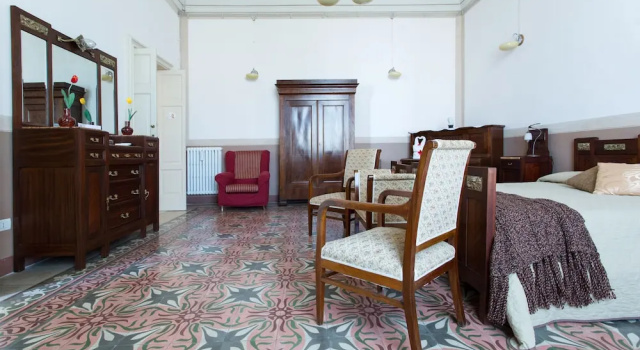 Люкс с балконом и с видом на море Palazzo Vallebona