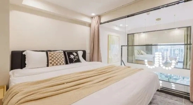 Люкс с 2 комнатами Yingguan Apartment (Guangzhou Lefeng Plaza Shayuan Subway Station Branch)