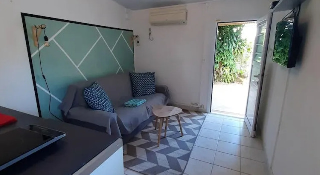 Studio in Baie Mahault, With Shared Pool, Furnished Garden and Wifi - 12 km From the Beach, Rezerwuj Apartament Baie-Mahault Basse-Terre
