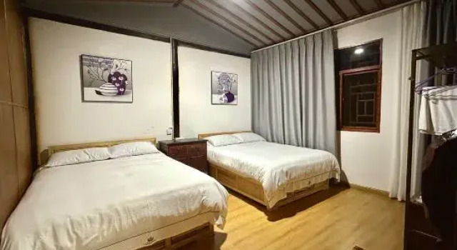 Семейный люкс с 2 комнатами Jianshui Bushe Lin'an Inn (Zhujia Garden Branch)
