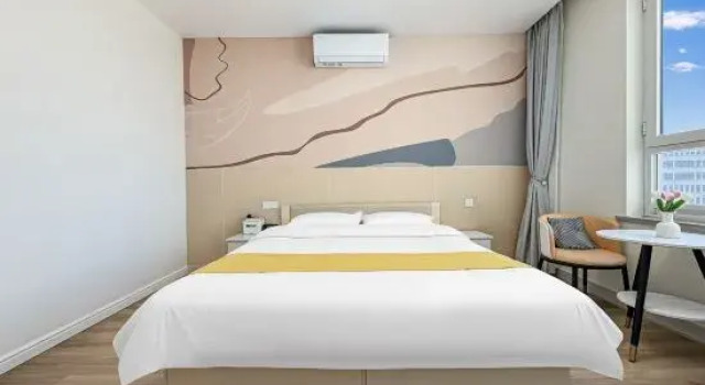 Люкс с 2 комнатами с видом на море Weihai Wanghaige Seaview Apartment (Huoju 8th Street/International Bathing Beach)
