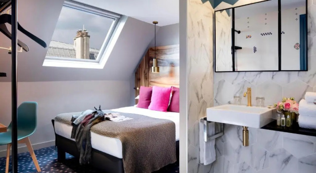 Двухместный номер Superior Hôtel Maxim Folies