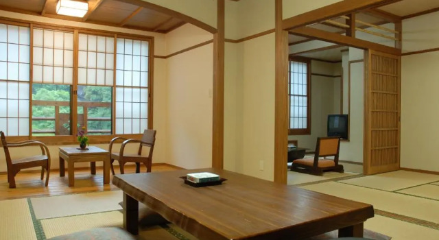 Номер Deluxe Japanese-Style Yamabiko Ryokan
