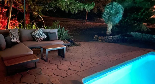 Private & comfortable stone villa with pool