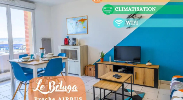 Апартаменты Le Beluga – Appartement proche Airbus