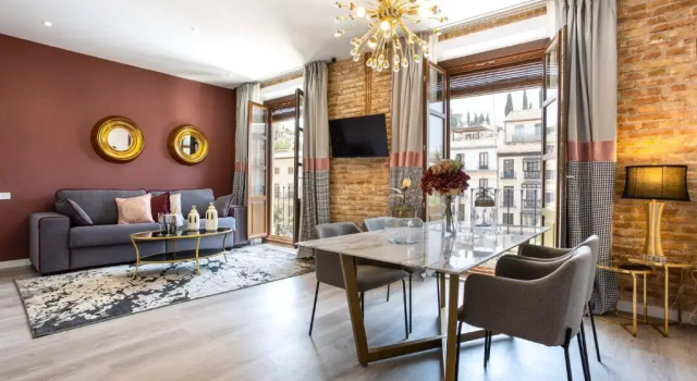 Апартаменты c 1 комнатой с красивым видом из окна BiBo Suites Plaza Nueva