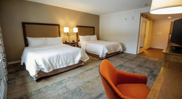 Четырёхместный номер Standard Hampton Inn & Suites Manchester, Vt