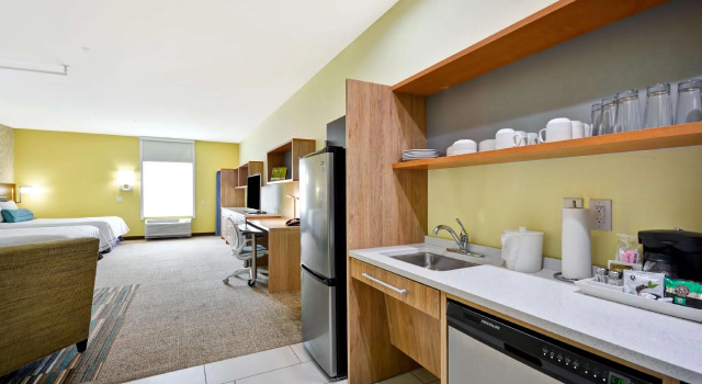 Двухместная студия Home2 Suites By Hilton Fort Worth Southwest Cityview