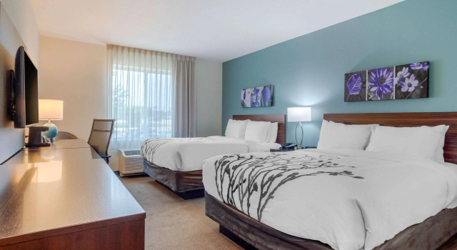 Четырёхместный номер Standard Sleep Inn Newnan Atlanta South