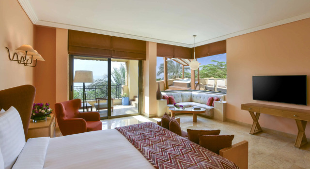 Двухместный люкс Ishtar Honeymoon Kempinski Hotel Ishtar Dead Sea